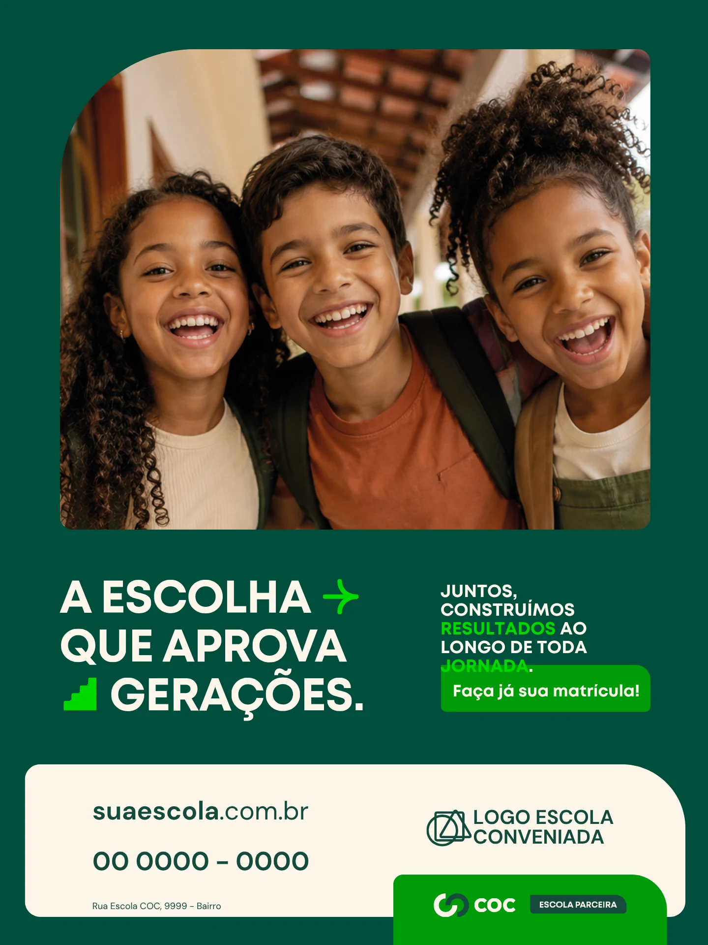 Arte oficial do Sistema COC — Ensino Fundamental I — peça 5