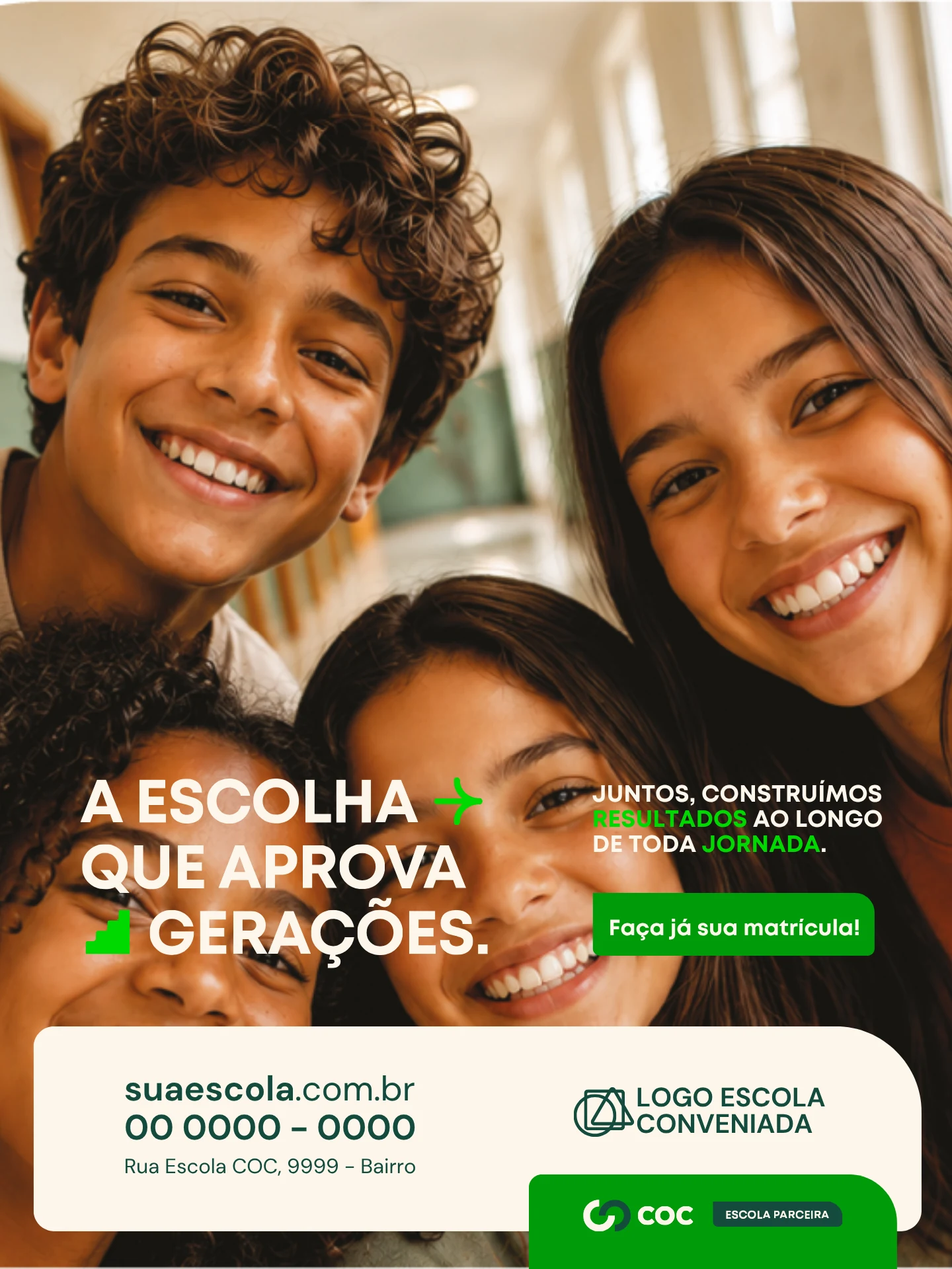 Arte oficial do Sistema COC — Ensino Fundamental II — peça 5